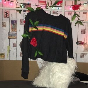 🌻2/$30 Pride themed cropped top